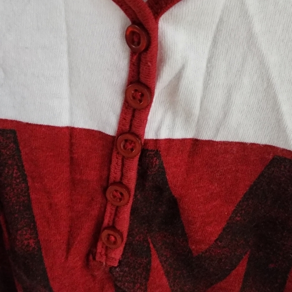 E5 College Classics Alabama Red and White Tank Top - Picture 4 of 5